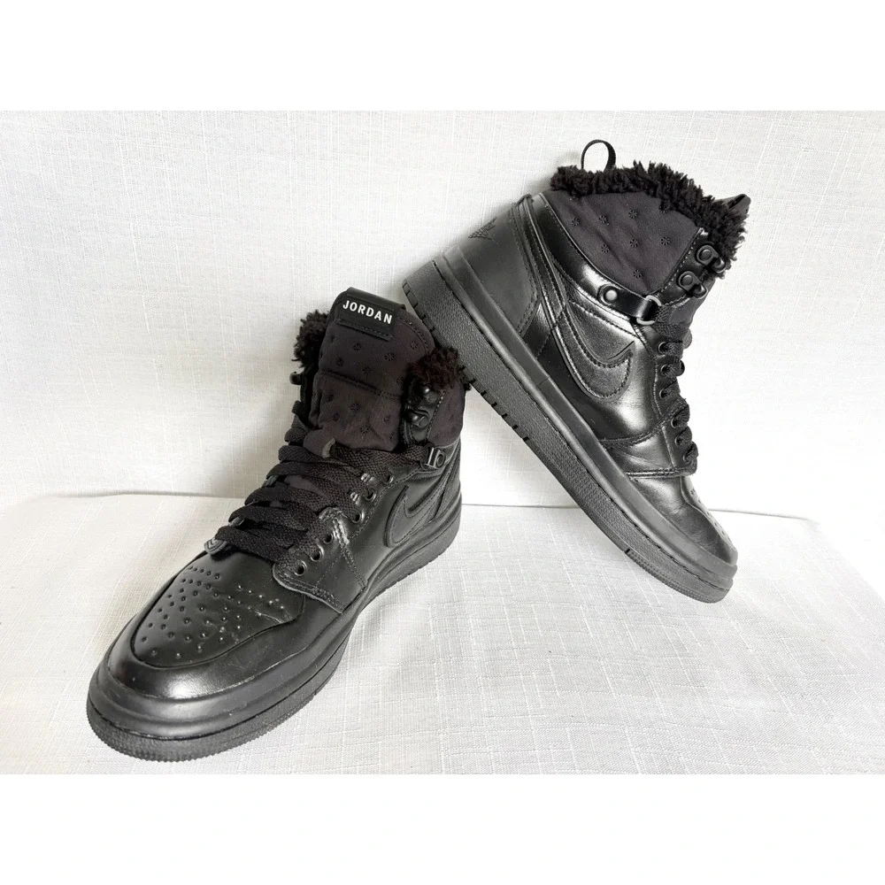 Nike Air Jordan 1 Acclimatize Black Winter Boots DC7723-001 Womens 8